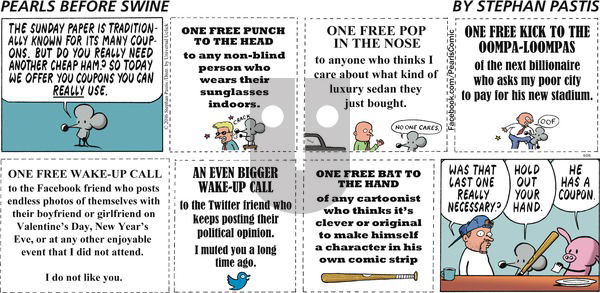 Pearls Before Swine on Sunday June 26, 2016 Comic Strip