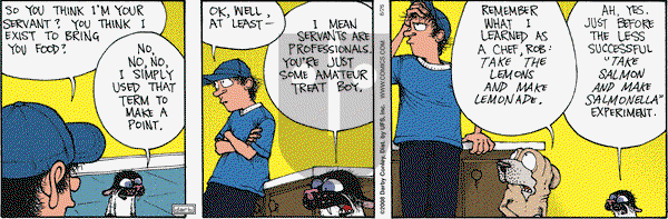 Get Fuzzy on Tuesday August 26, 2008 Comic Strip