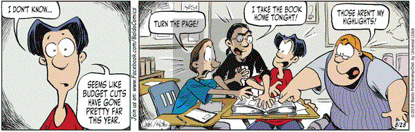 Baldo on Wednesday August 28, 2013 Comic Strip