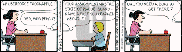 The Born Loser on Tuesday June 7, 2016 Comic Strip