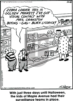 Close to Home - Tuesday October 28, 1997 Comic Strip