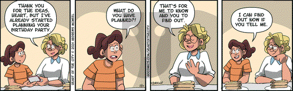 Heart of the City - Tuesday August 6, 2024 Comic Strip