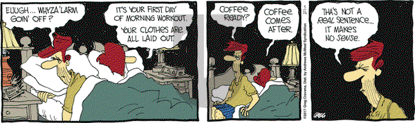 The Buckets on Tuesday May 16, 2017 Comic Strip