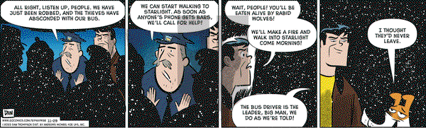 Rip Haywire - Wednesday November 29, 2023 Comic Strip