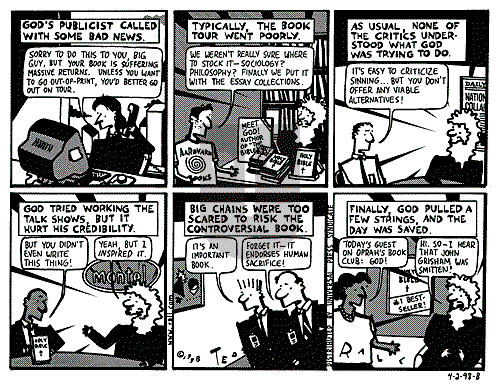 Ted Rall on Monday August 24, 1998 Comic Strip