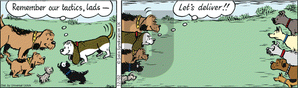 Fred Basset - Tuesday December 2, 2014 Comic Strip