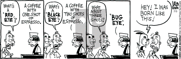 La Cucaracha on Friday July 4, 2003 Comic Strip