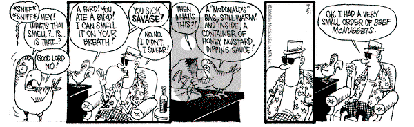 Monty on Tuesday August 1, 2006 Comic Strip