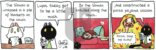 Breaking Cat News on Tuesday January 19, 2021 Comic Strip