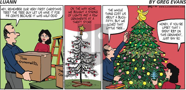 Luann - Sunday November 30, 2014 Comic Strip