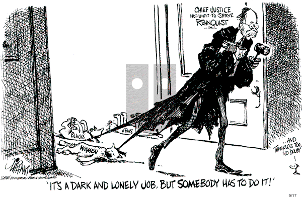 Pat Oliphant - Wednesday September 17, 1986 Comic Strip