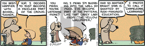 DeFlocked on Tuesday January 26, 2010 Comic Strip