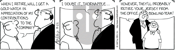 The Born Loser on Tuesday October 7, 1997 Comic Strip