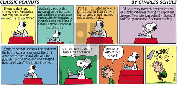 Peanuts - Sunday March 26, 2017 Comic Strip