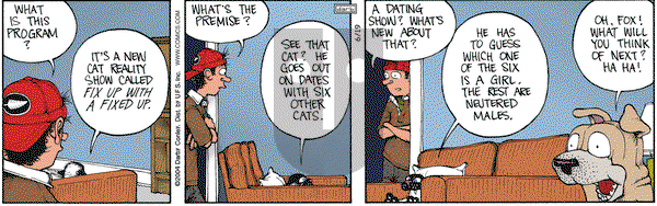 Get Fuzzy on Saturday June 19, 2004 Comic Strip