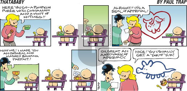 Thatababy - Sunday November 2, 2014 Comic Strip