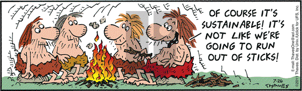 Frank and Ernest on Tuesday July 26, 2011 Comic Strip