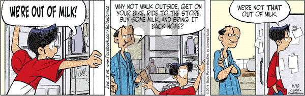 Baldo on Saturday November 19, 2011 Comic Strip