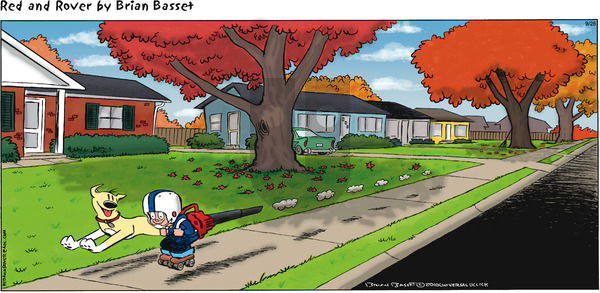 Red and Rover on Sunday September 28, 2014 Comic Strip