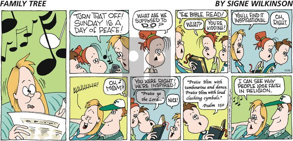 Family Tree - Sunday October 26, 2008 Comic Strip
