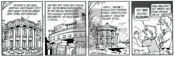 Doonesbury on Saturday January 16, 1993 Comic Strip