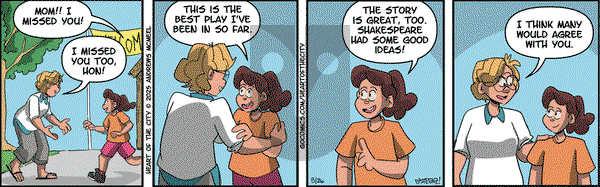 Heart of the City - Tuesday August 26, 2025 Comic Strip