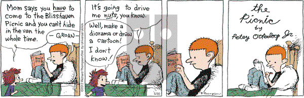 Cul de Sac on Wednesday May 30, 2012 Comic Strip