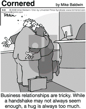 Cornered on Tuesday September 9, 2008 Comic Strip
