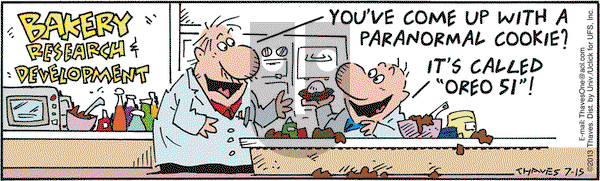 Frank and Ernest on Monday July 15, 2013 Comic Strip