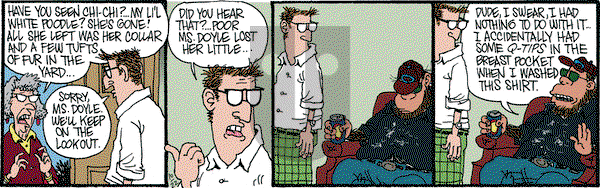 Monty on Wednesday October 22, 2014 Comic Strip