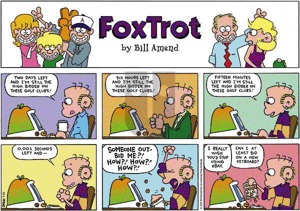 FoxTrot - Sunday December 1, 2002 Comic Strip