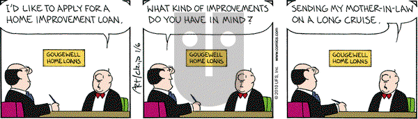The Born Loser on Wednesday January 6, 2010 Comic Strip