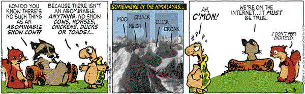 Over the Hedge on Thursday March 8, 2012 Comic Strip