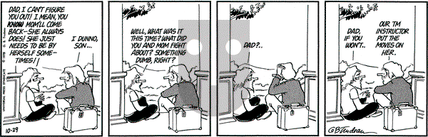 Doonesbury on Wednesday October 29, 1975 Comic Strip