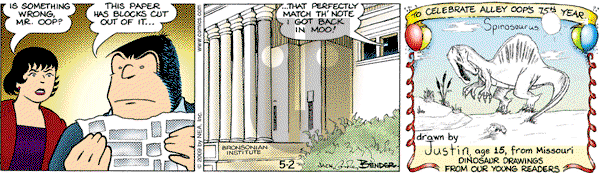 Alley Oop on Saturday May 2, 2009 Comic Strip