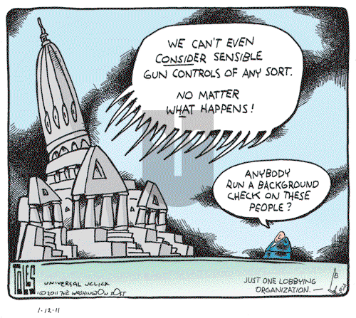 Tom Toles - Wednesday January 12, 2011 Comic Strip