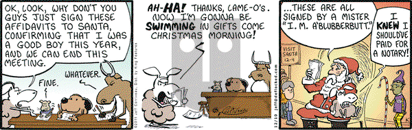 DeFlocked on Saturday December 10, 2011 Comic Strip