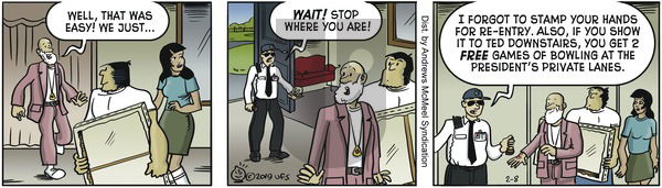 Alley Oop on Friday February 8, 2019 Comic Strip