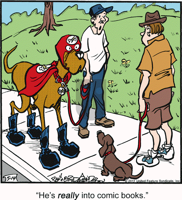 Marmaduke on Saturday May 14, 2011 Comic Strip