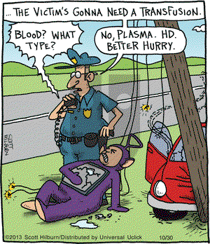 The Argyle Sweater on Wednesday October 30, 2013 Comic Strip