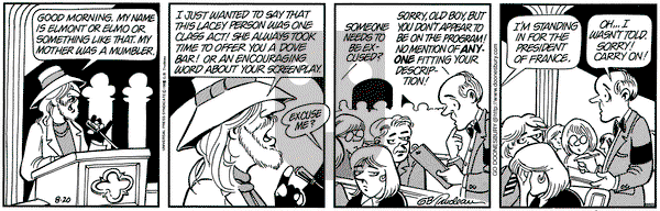 Doonesbury on Thursday August 20, 1998 Comic Strip