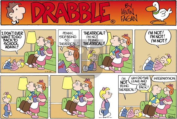 Drabble on Sunday November 15, 2009 Comic Strip