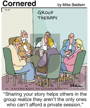 Cornered on Wednesday October 30, 2019 Comic Strip