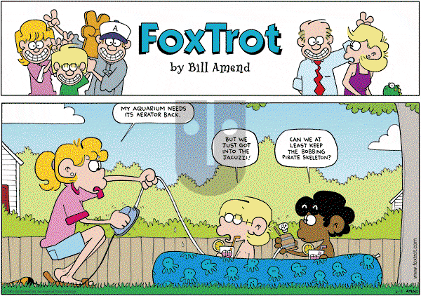 FoxTrot on Sunday June 5, 2005 Comic Strip