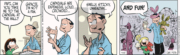 Baldo on Saturday November 22, 2014 Comic Strip