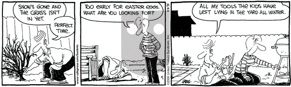 The Buckets on Friday March 31, 2006 Comic Strip