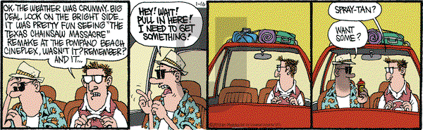 Monty on Wednesday January 16, 2013 Comic Strip