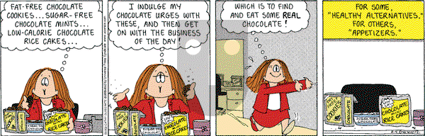 Cathy Classics on Monday February 4, 2002 Comic Strip