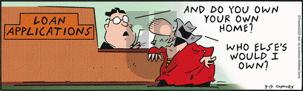 Frank and Ernest on Thursday March 13, 2025 Comic Strip