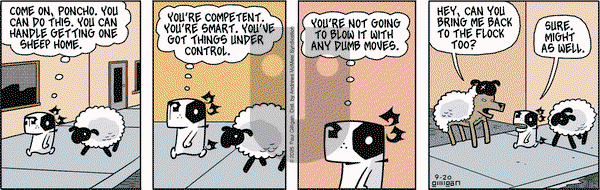 Pooch Cafe on Saturday September 20, 2025 Comic Strip